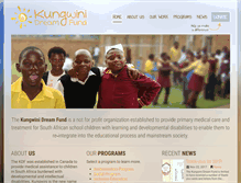 Tablet Screenshot of kungwini.org